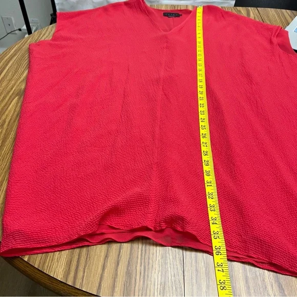 Hatch The Slouch Dress in Punch, Silk Blend - Picture 11 of 12